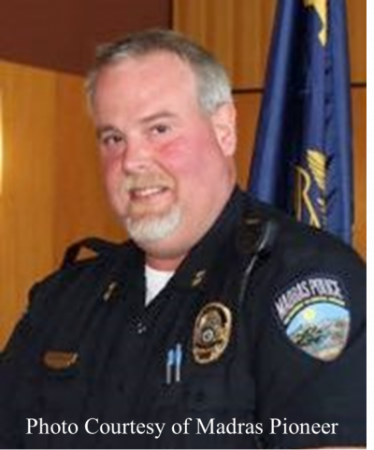 Madras Police Chief Tanner Stanfill